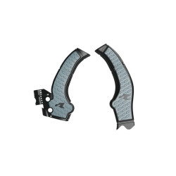 Protections de cadre RACETECH - noir/gris