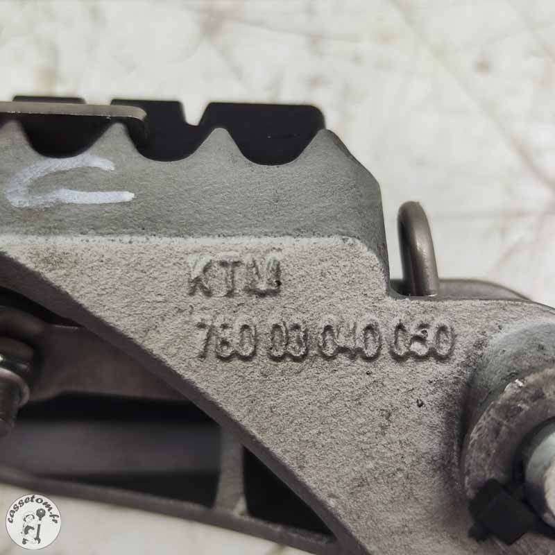 Repose pied avant gauche  KTM 690 smc-r 2021