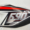 Carénage laréral arrière gauche  KTM 690 smc-r 2021