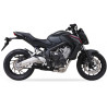 Ligne complète IXIL Hyperlow inox noir / alu poli - Honda CB650F - XH6356XB