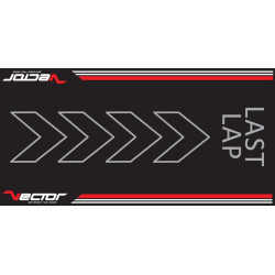 VECTOR Tapis de Paddock PRO - FIM - 200 x 100 cm - LAST LAP