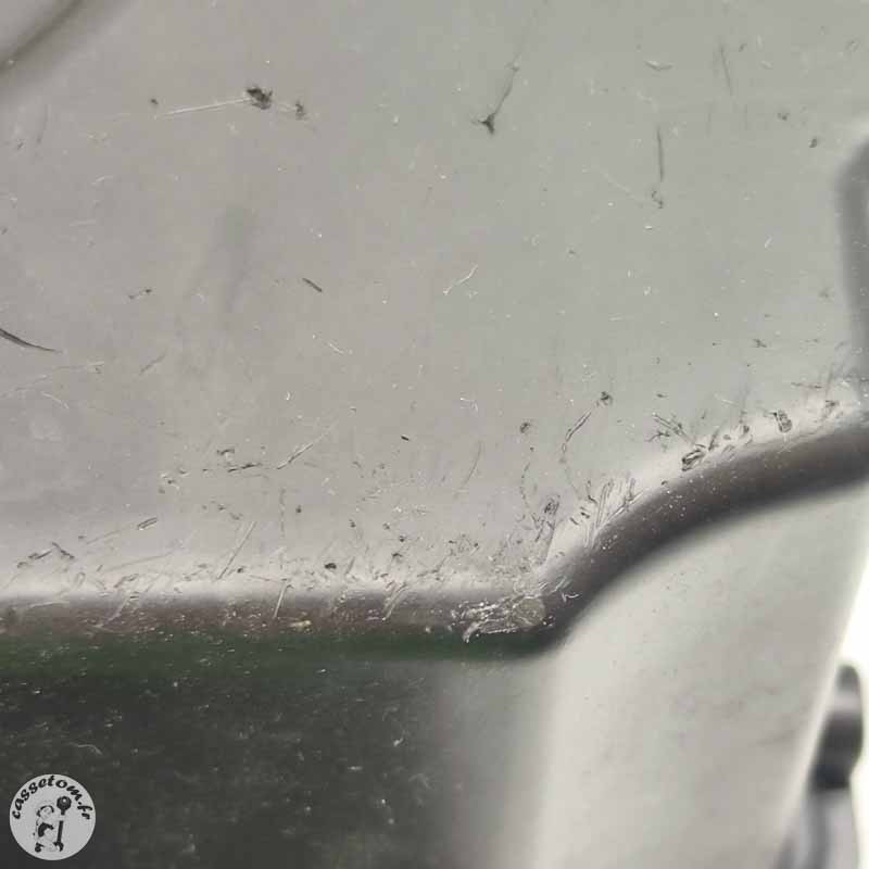 Boitier de filtre à air sans filtre  Triumph 2300 rocket III 2005