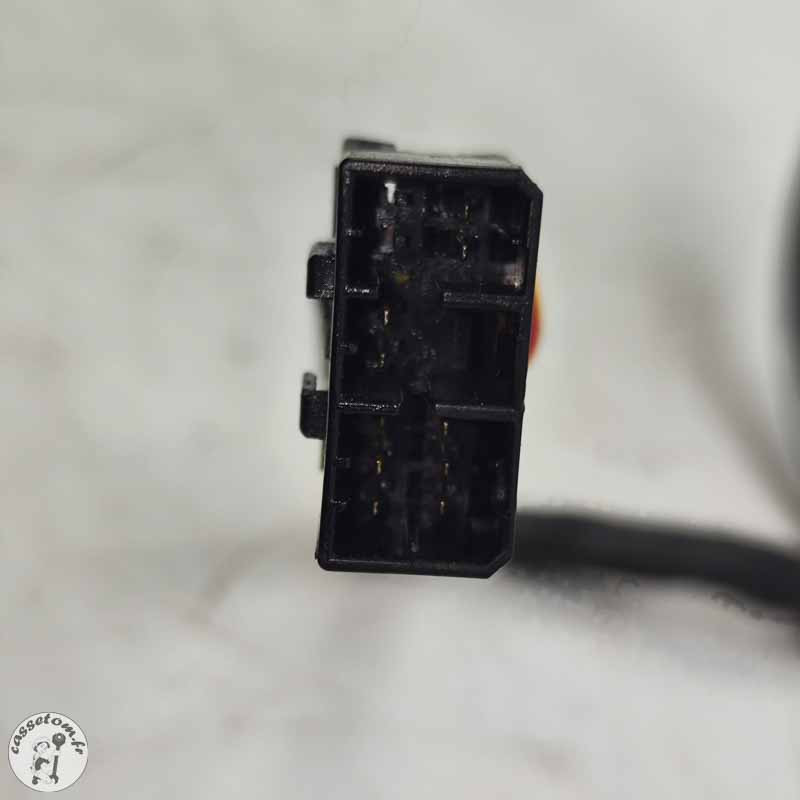 Guidon avec commodos  Triumph 2300 rocket III 2005