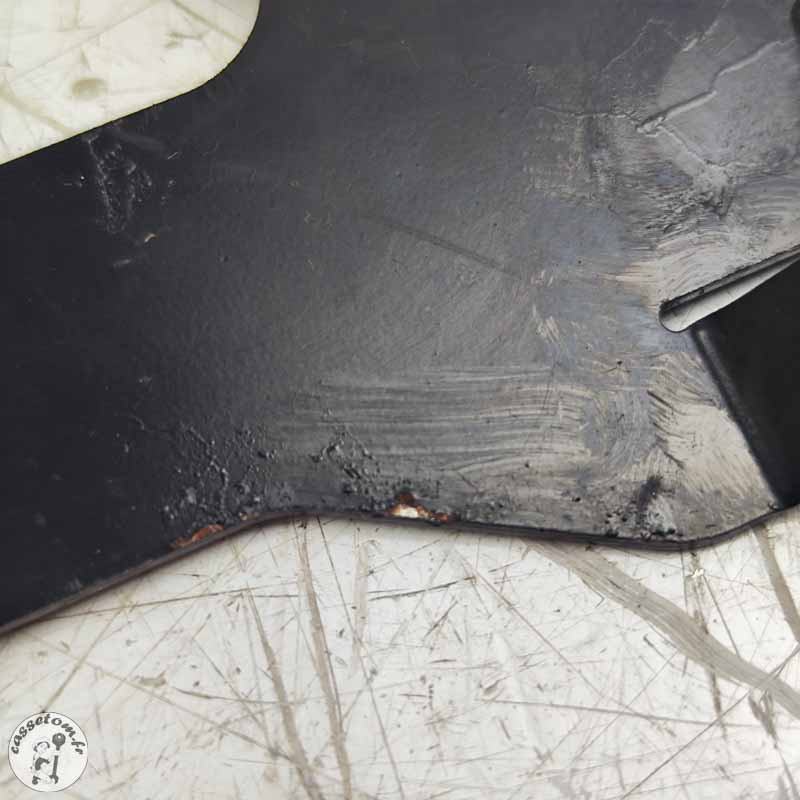 Support supérieur de batterie  Triumph 2300 rocket III 2005