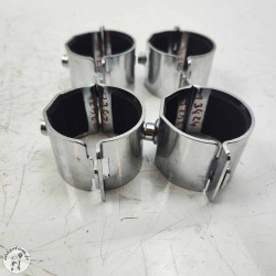 Lot de colliers de fixation support saute vent  Triumph 2300 rocket III 2005