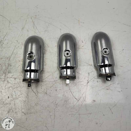 Lot de caches pare chaleur collecteur  Triumph 2300 rocket III 2005