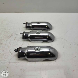 Lot de caches pare chaleur collecteur  Triumph 2300 rocket III 2005