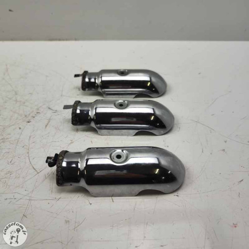Lot de caches pare chaleur collecteur  Triumph 2300 rocket III 2005