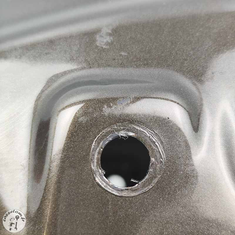 Garde boue arrière  Triumph 2300 rocket III 2005