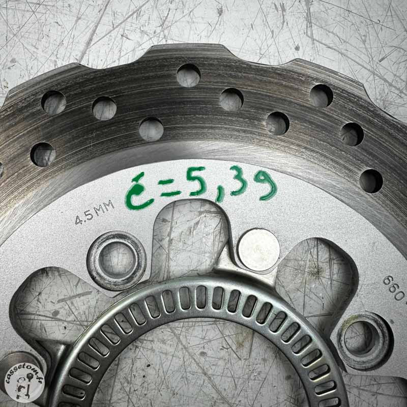 Disque de frein arrière + cible ABS Kawasaki 650 versys 2023