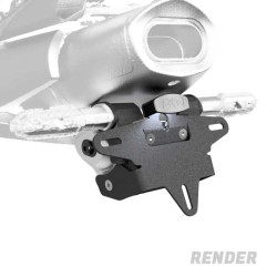 Support de plaque R&G RACING - noir