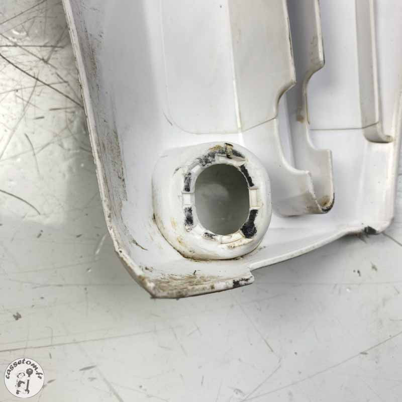 Ecope de radiateur droit Yamaha 450 yz 2011