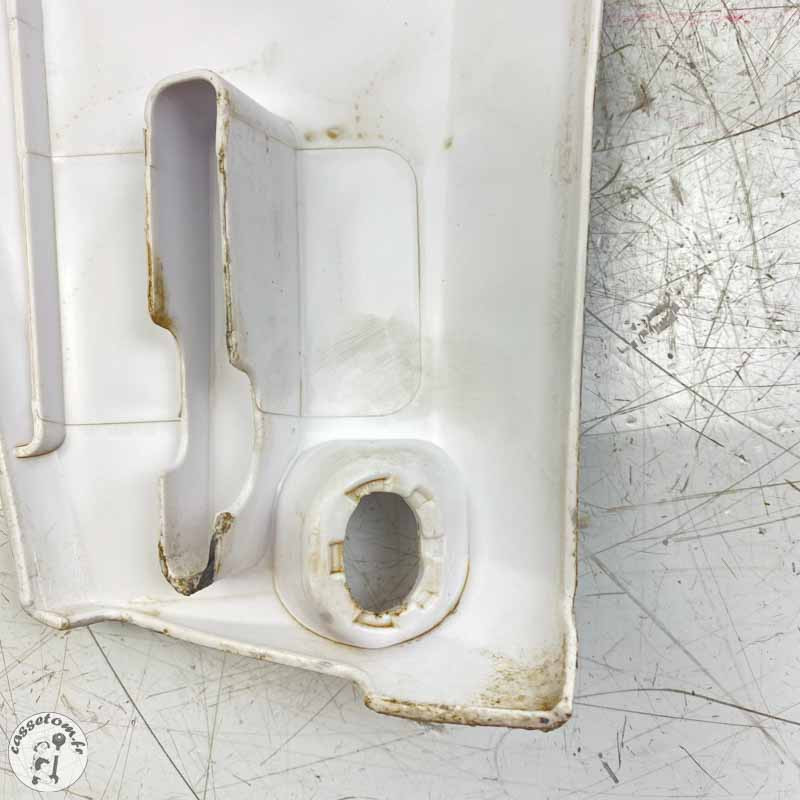 Ecope de radiateur gauche Yamaha 450 yz 2011