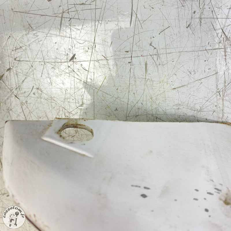 Ecope de radiateur gauche Yamaha 450 yz 2011