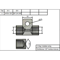 Répartiteur SPEEDBRAKES 811 Aluminum