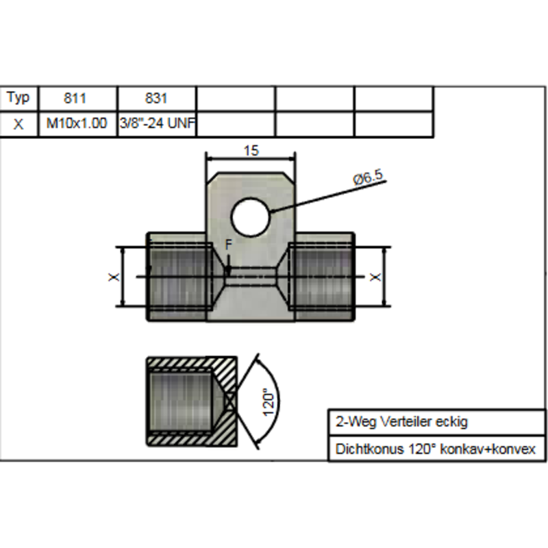 Répartiteur SPEEDBRAKES 811 Aluminum