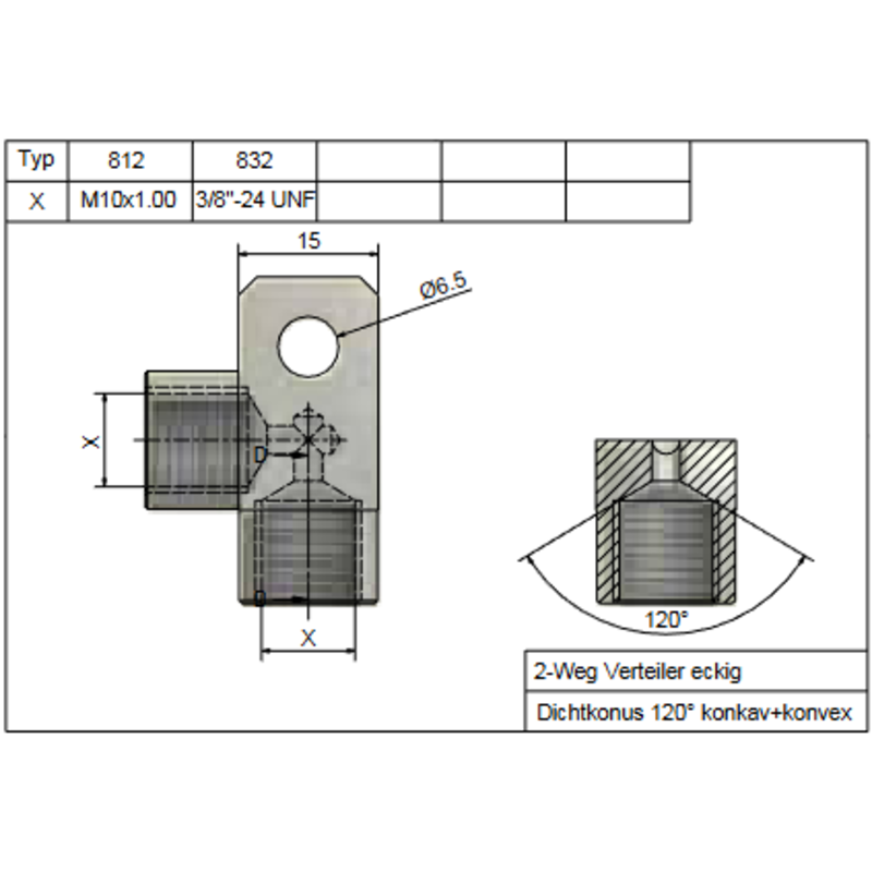 Répartiteur SPEEDBRAKES 812 Aluminum