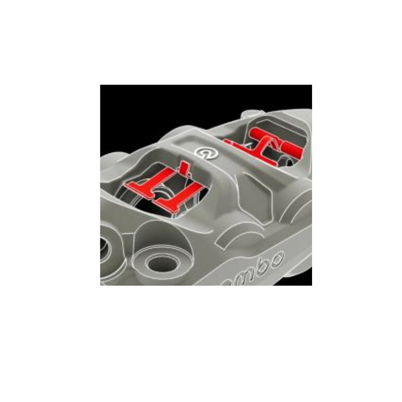 Étrier de frein BREMBO Hypure droit - titane