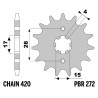 Pignon PBR acier standard - 420