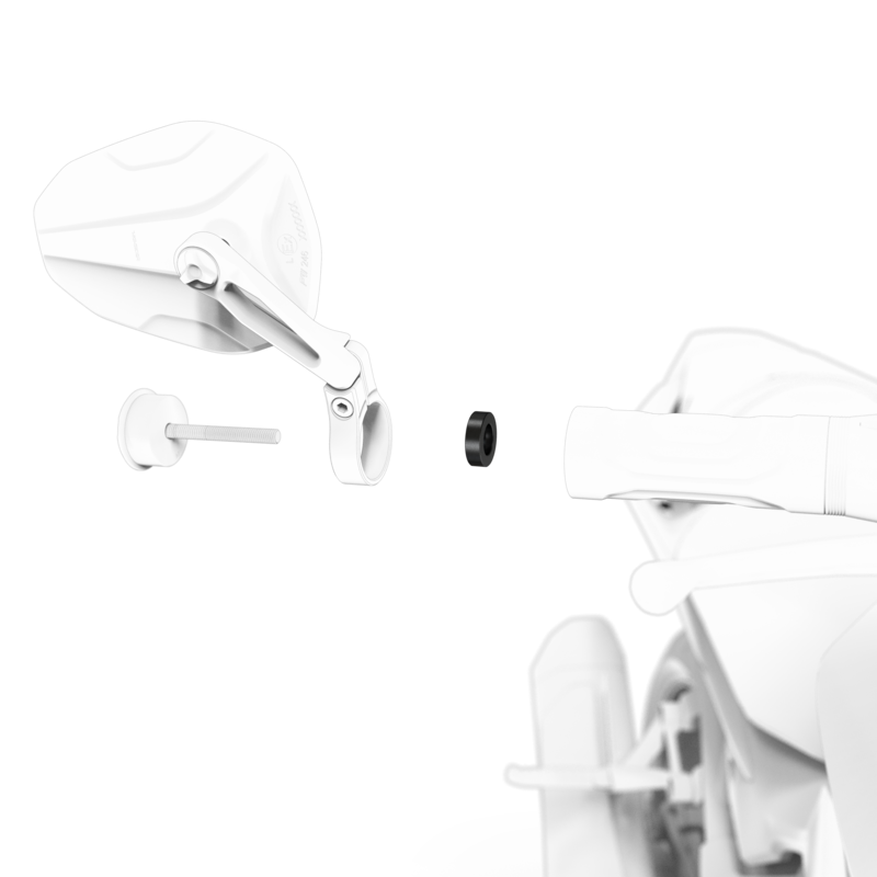 Adaptateurs de guidon HIGHSIDER pro pour Yamaha - la paire