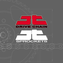 Kit chaîne JT 420 HDR - 15/43-120 - Couronne acier standard