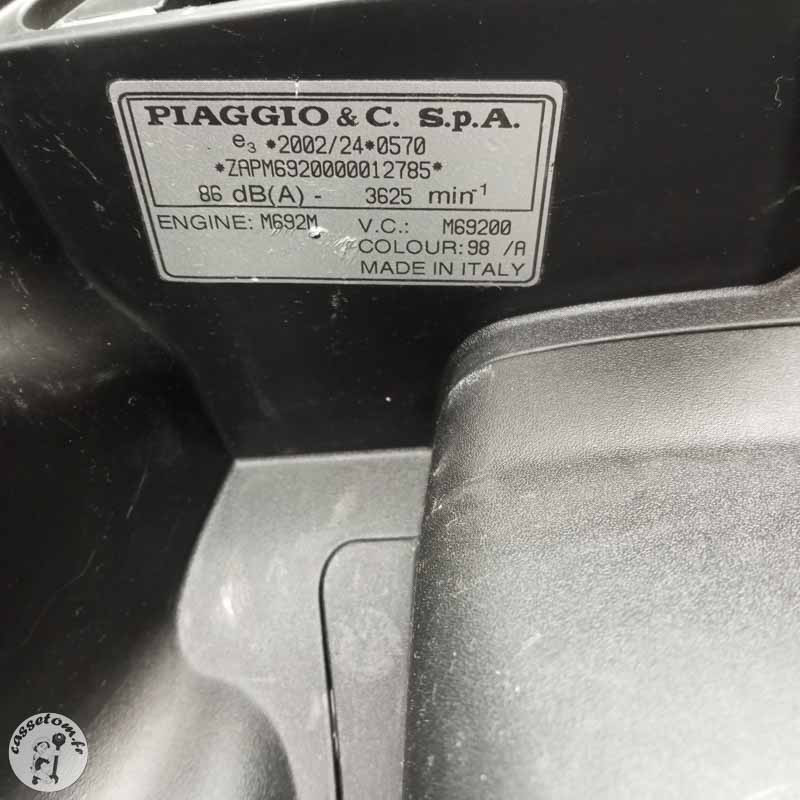 Coffre Sous Selle Piaggio Beverly 300 Occasion | CasseTom