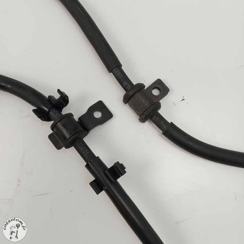 Lot de durites de frein avant Kawasaki 650 Z 2017 | CasseTom