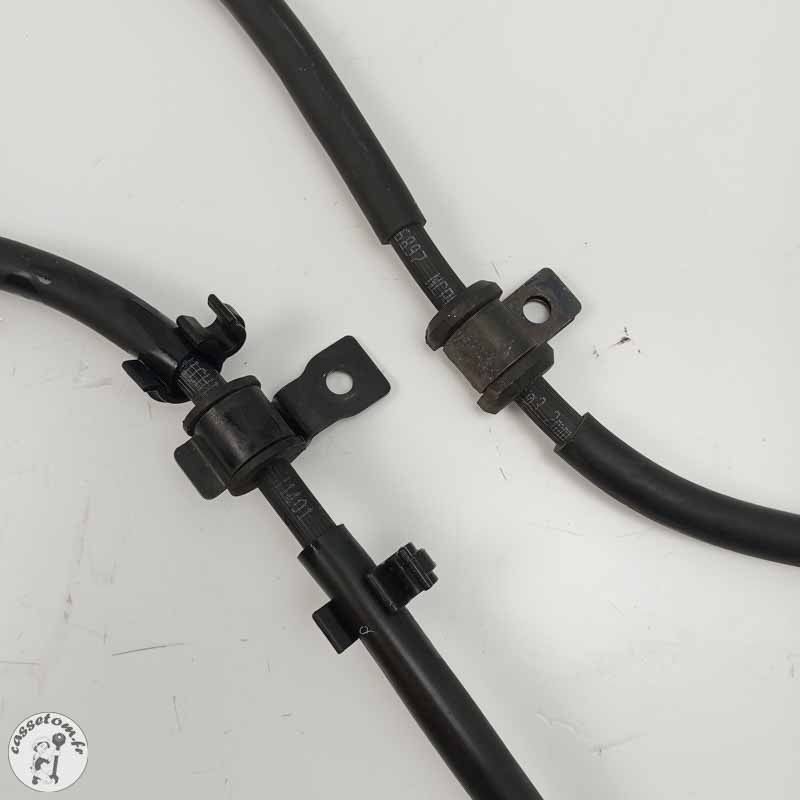 Lot de durites de frein avant Kawasaki 650 Z 2017 | CasseTom