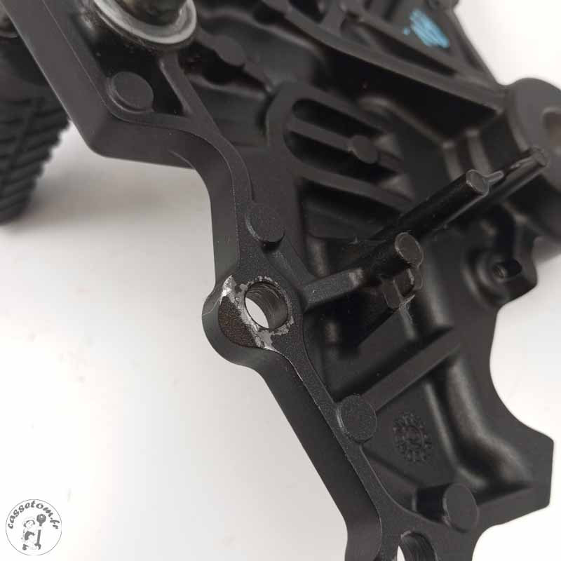 Platine repose pieds avant droit Kawasaki  650 Z 2017