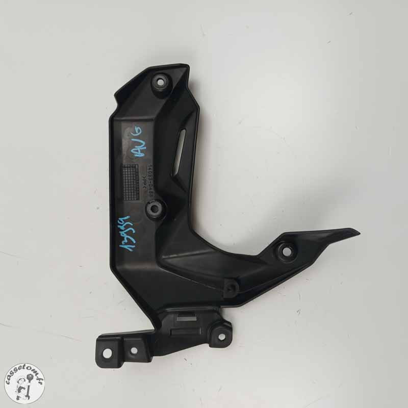 Couvercle latéral gauche de radiateur Kawasaki 650 Z | CasseTom