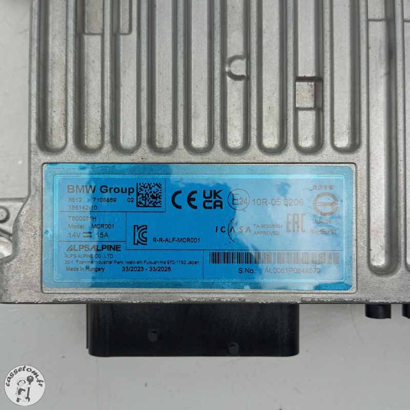 Boitier éléctronique de système audio BMW 1600 K1600 | CasseTom