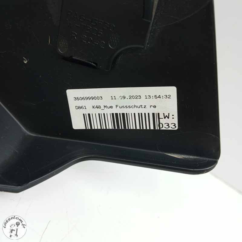 Carénage fourre-tout système audio droit BMW 1600 | CasseTom