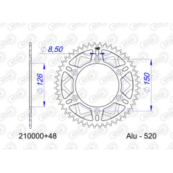 Couronne AFAM alu standard - 520