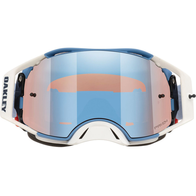 Masque OAKLEY Airbrake MX - Sexton Matte White écran Prizm Sapphire