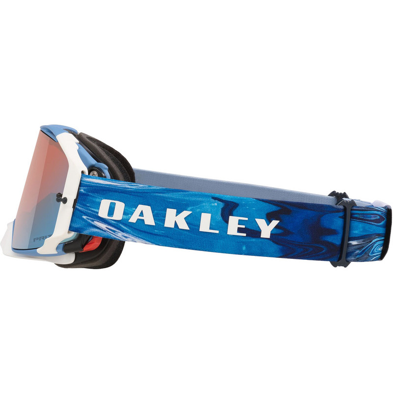Masque OAKLEY Airbrake MX - Sexton Matte White écran Prizm Sapphire