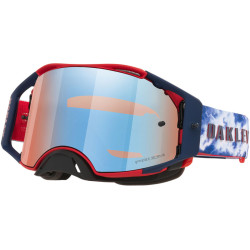 Masque OAKLEY Airbrake MX - Renault Matte White écran Prizm Sapphire