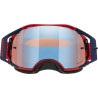 Masque OAKLEY Airbrake MX - Renault Matte White écran Prizm Sapphire