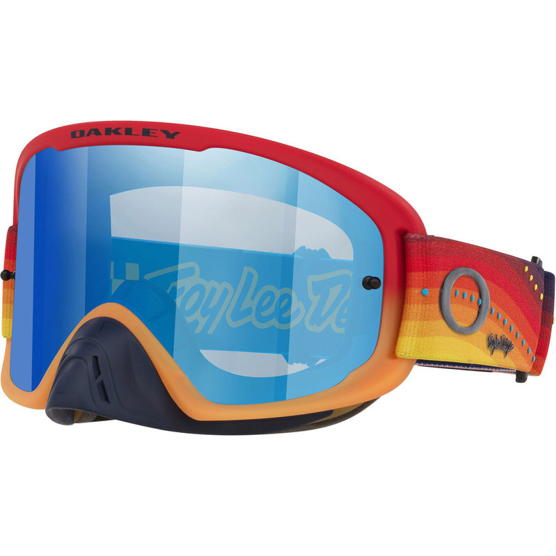 Masque OAKLEY O-Frame 2.0 Pro MX - TLD rouge/orange écran Black Ice Iridium