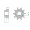 Kit chaîne AFAM 415 F - 10/40-102 - Couronne alu standard