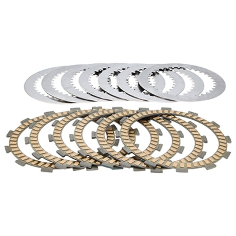 Kit disques garnis + lisses d'embrayage PROX