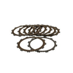 Kit disques garnis + lisses d'embrayage PROX