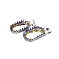 Repose-pieds SCAR anti-boue titane