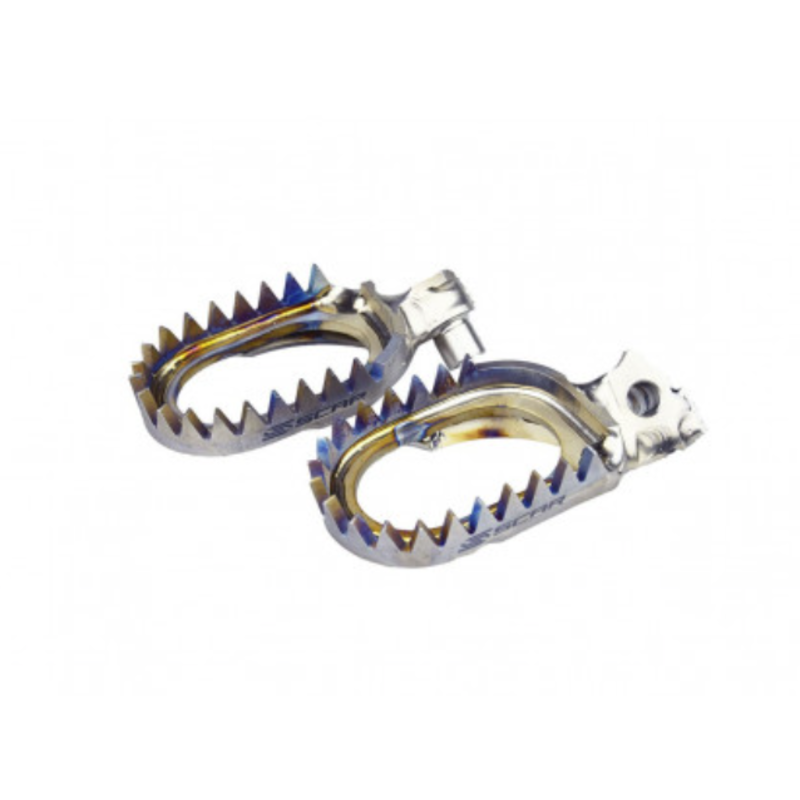 Repose-pieds SCAR anti-boue titane