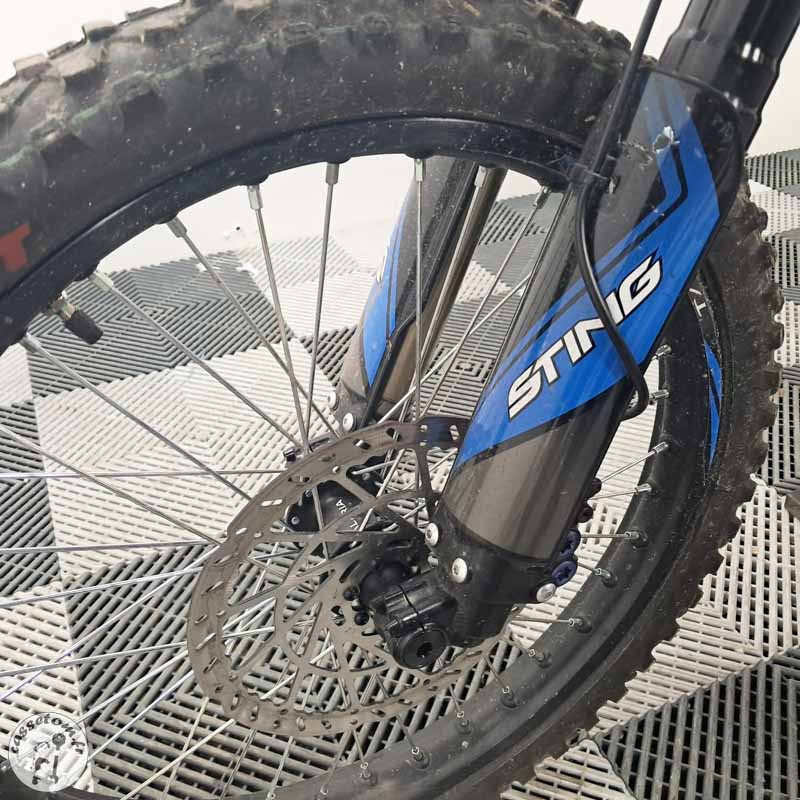 Talaria Sting 2025 accidentée - La Casse de l'Oncle Tom