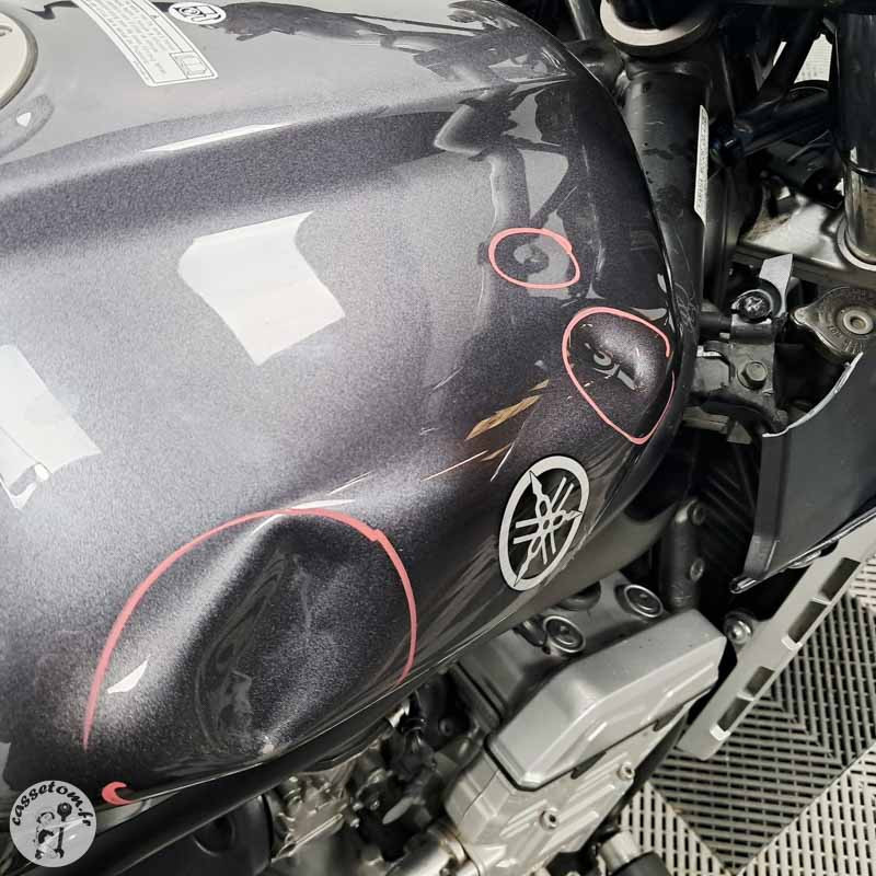 Yamaha FZS1000 998 2006 accidenté - La Casse de l'Oncle Tom