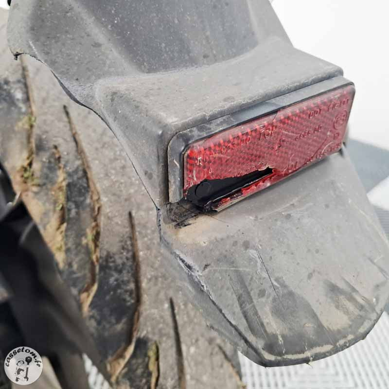 Honda CBF125 124 2011 accidenté - La Casse de l'Oncle Tom