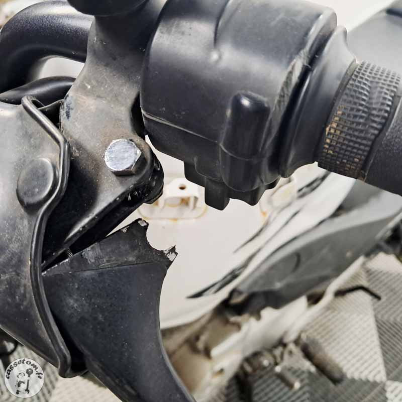 Honda CBF125 124 2011 accidenté - La Casse de l'Oncle Tom