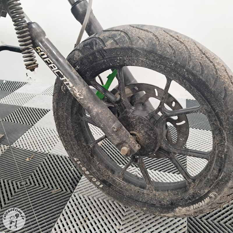 GILERA RCR 500cc 2016 accidenté - La Casse de l'Oncle Tom