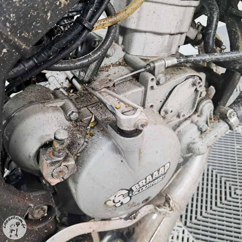 GILERA RCR 500cc 2016 accidenté - La Casse de l'Oncle Tom