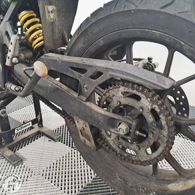 GILERA RCR 500cc 2016 accidenté - La Casse de l'Oncle Tom
